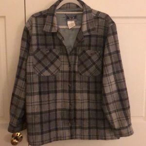 Wool Plaid Jacket